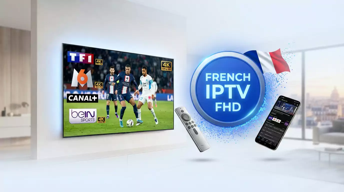 French IPTV FHD France 2026 &mdash; TF1 M6 Canal+ beIN Sports Ligue 1 4K Ultra HD
